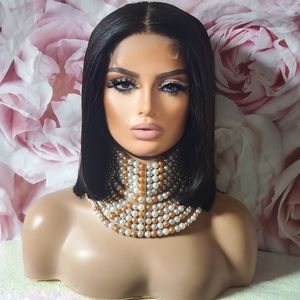 COPY - COPY - 100%virgin human hair bob wig 14